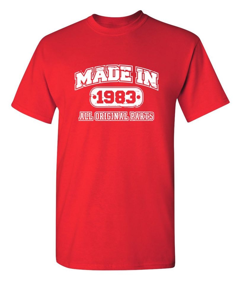Made In 1983 All Original Parts T-Shirt