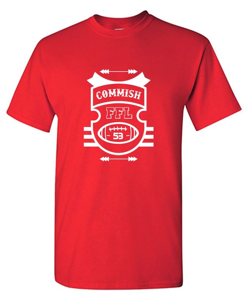 Commish FFL Football T-Shirt