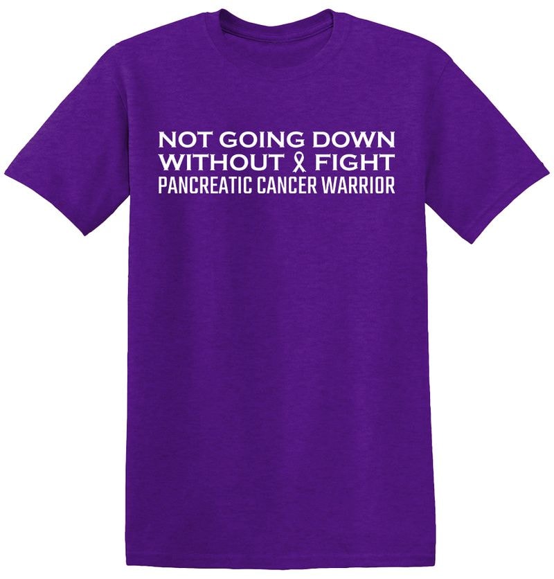 Not Going Down Without a Fight, Cancer Awareness T-Shirt