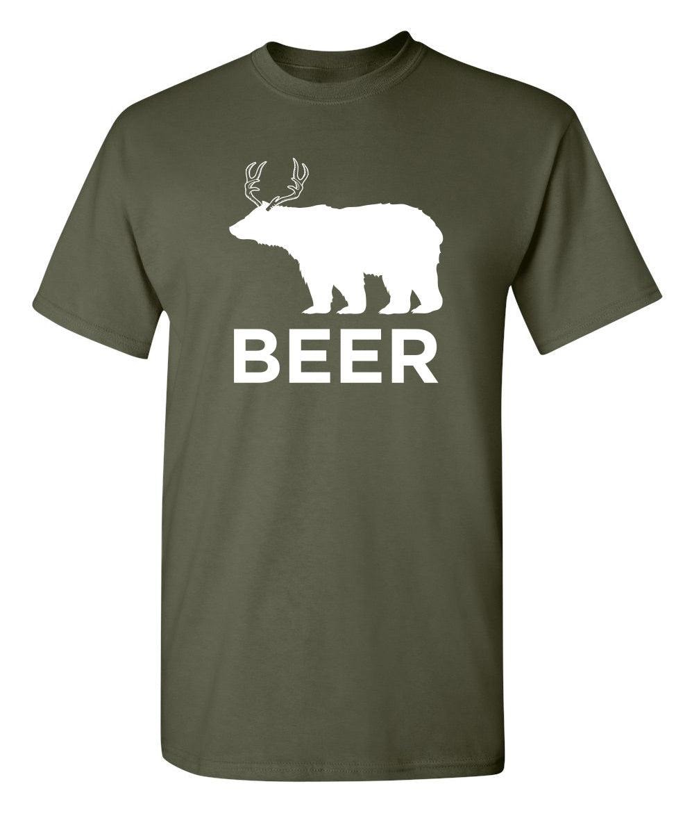 Beer Animal Graphic T-Shirt