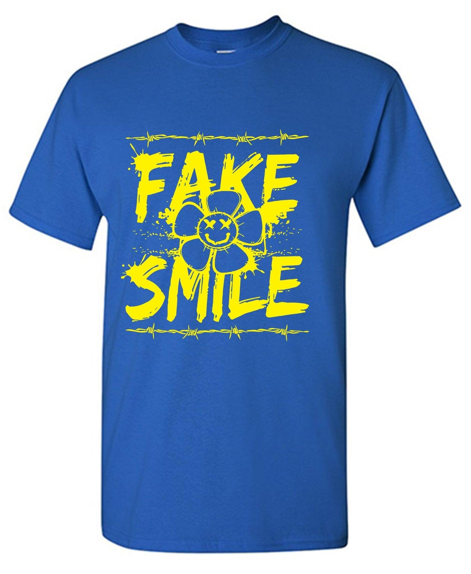 Fake Smile, X Eyes Graphic Tee