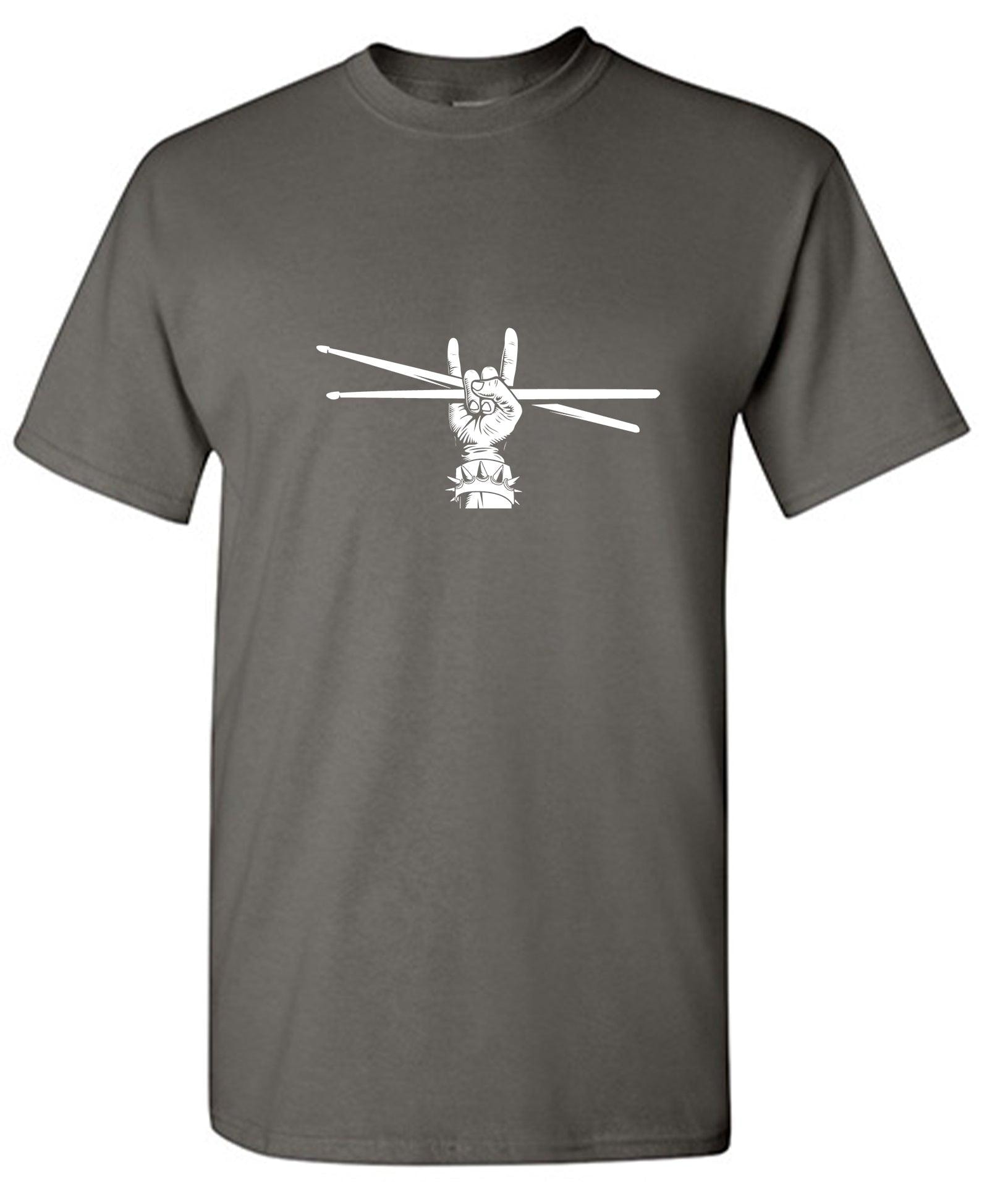 Drumstick and Devil Horns Shirt