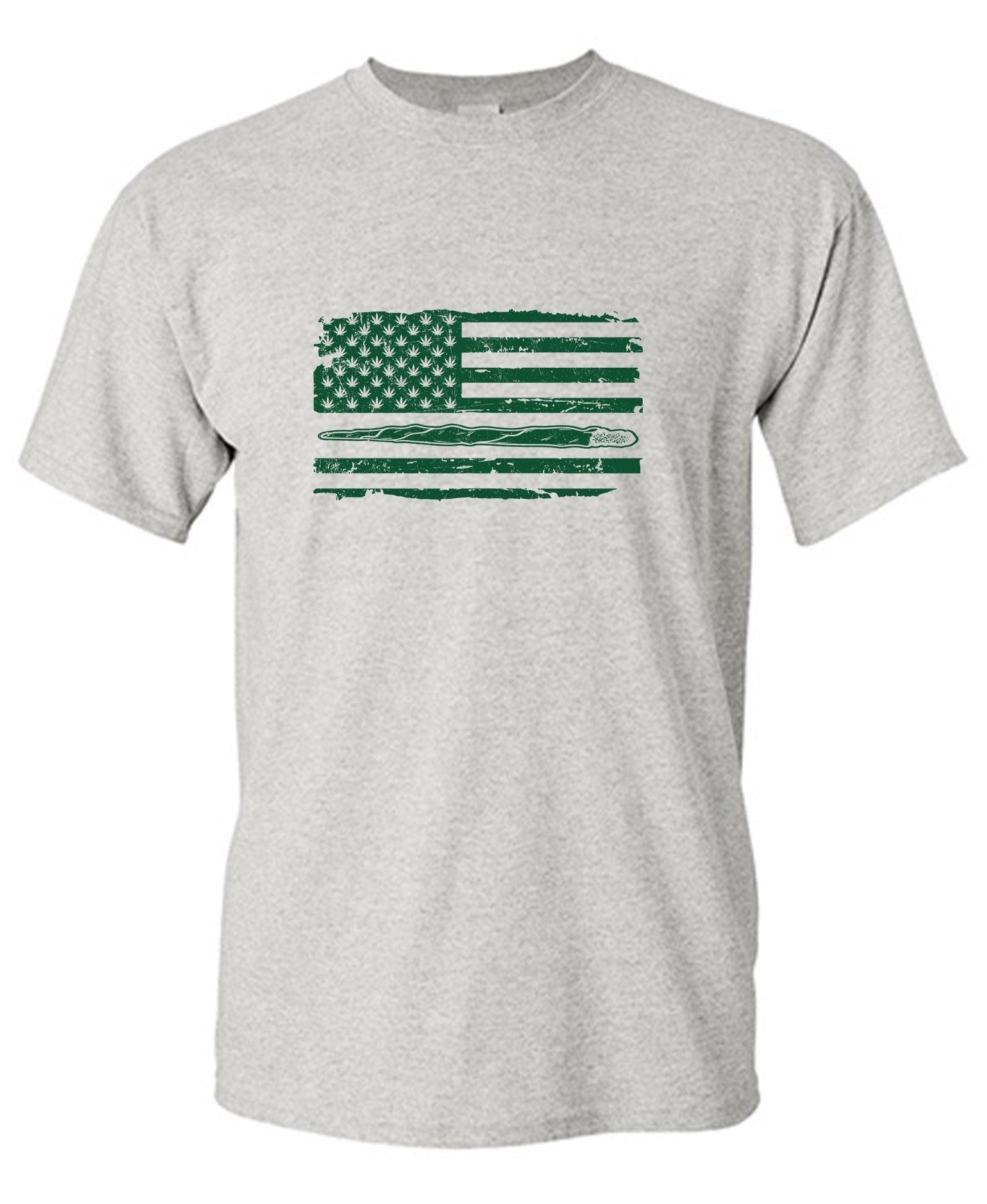 420 USA Flag T-Shirt