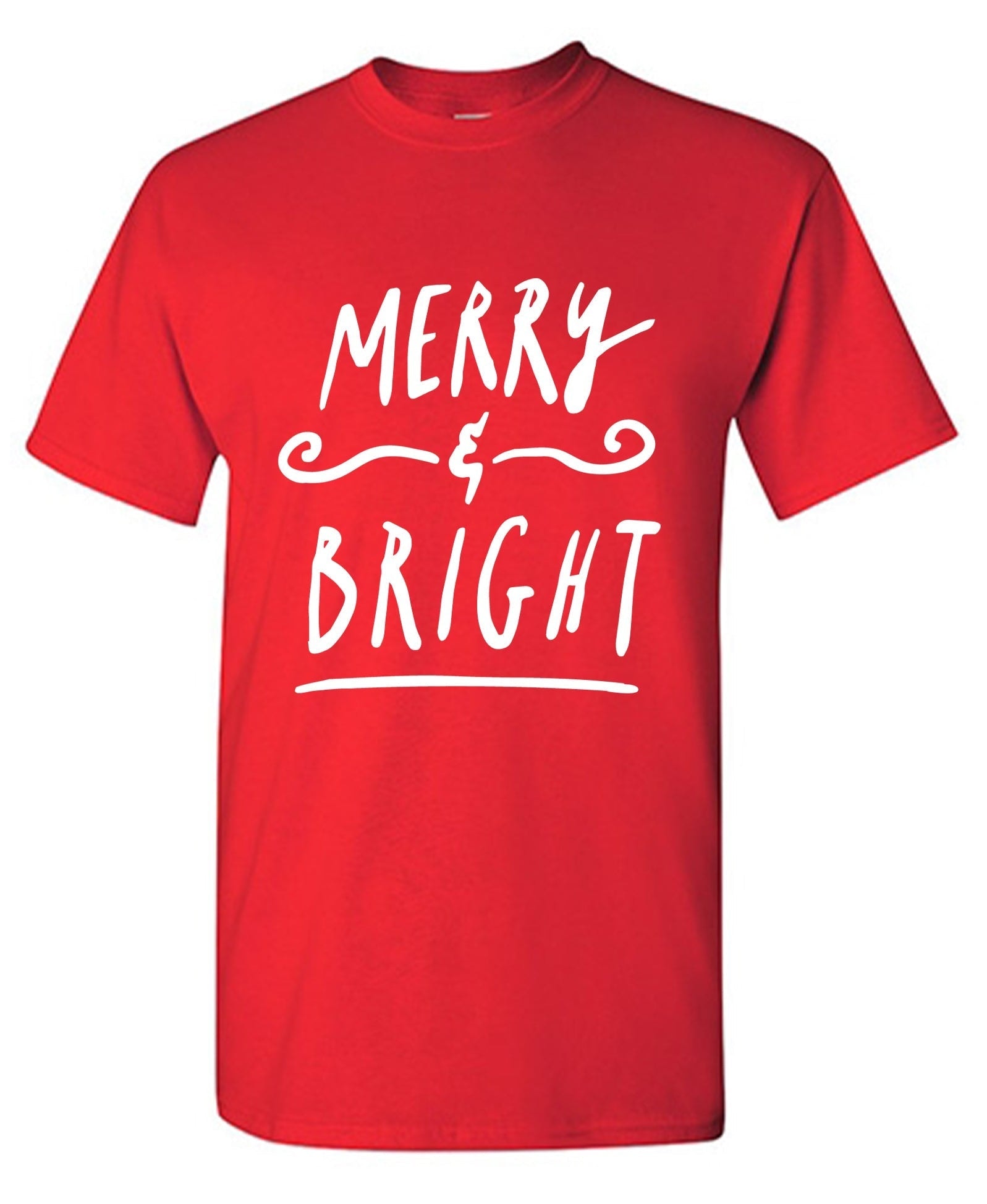 Merry And Bright Christmas T-Shirt