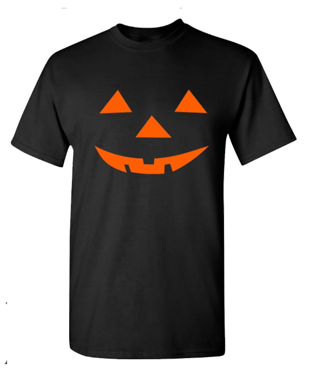 Triangle Pumpkin Emoticon T-Shirt