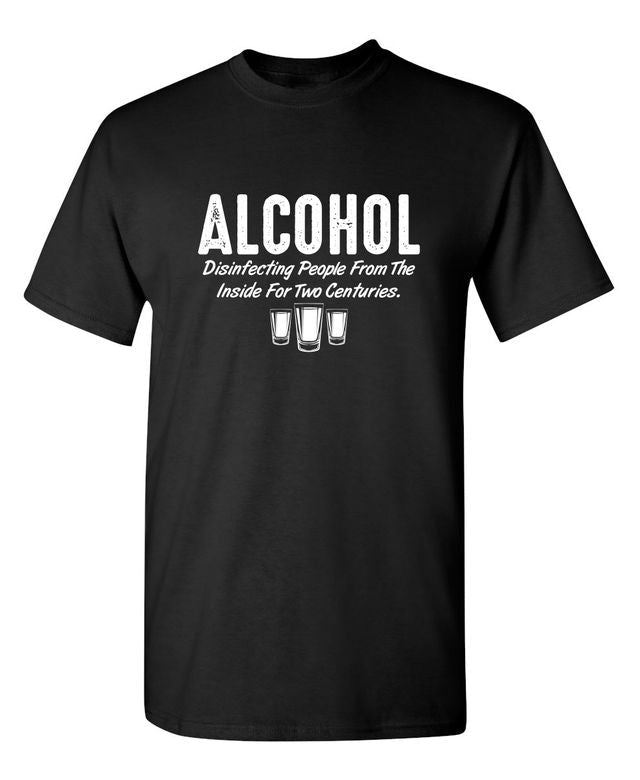 Alcohol Disinfecting People From The Inside For Centuries