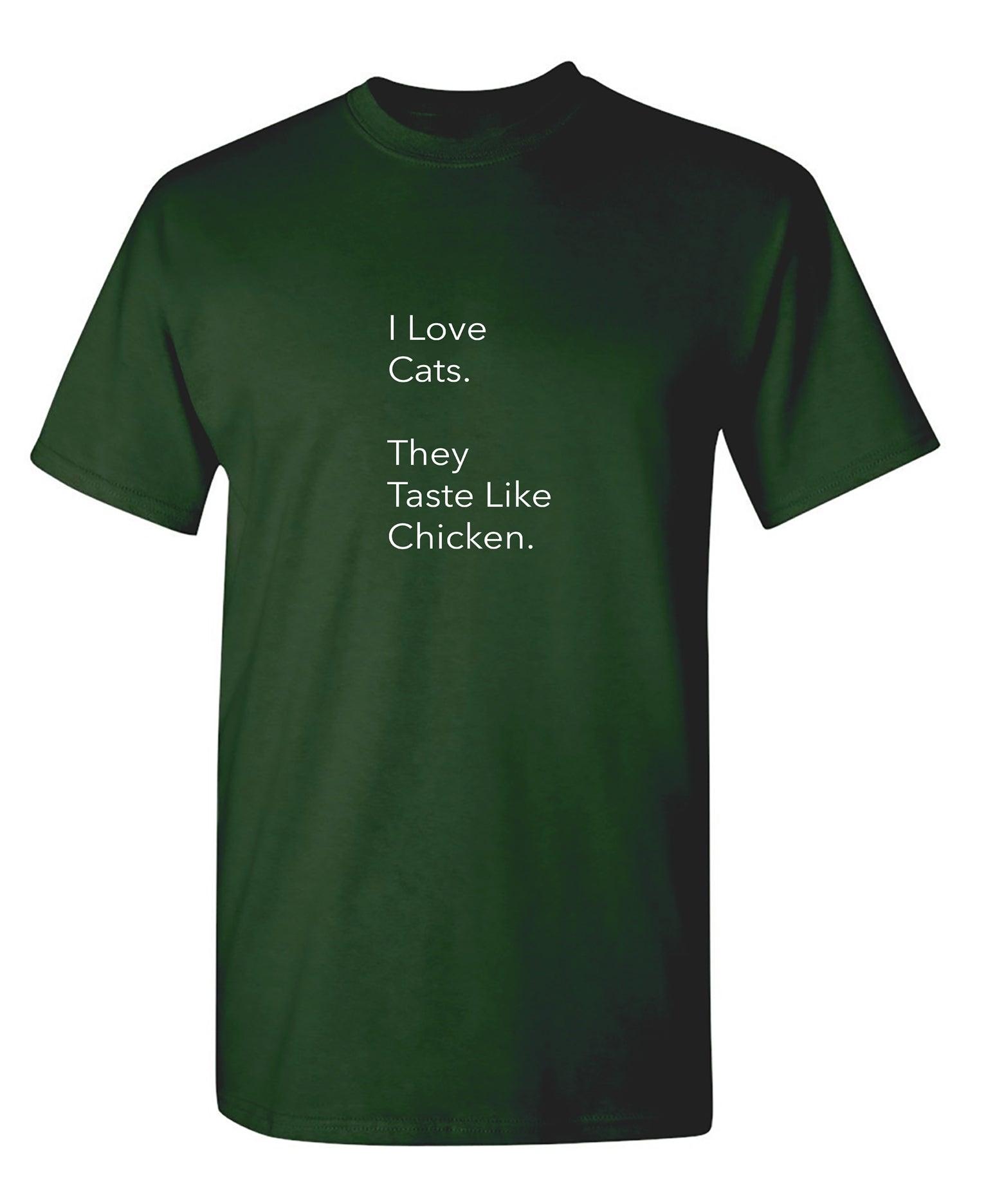 I Love Cats. They Taste Like Chicken