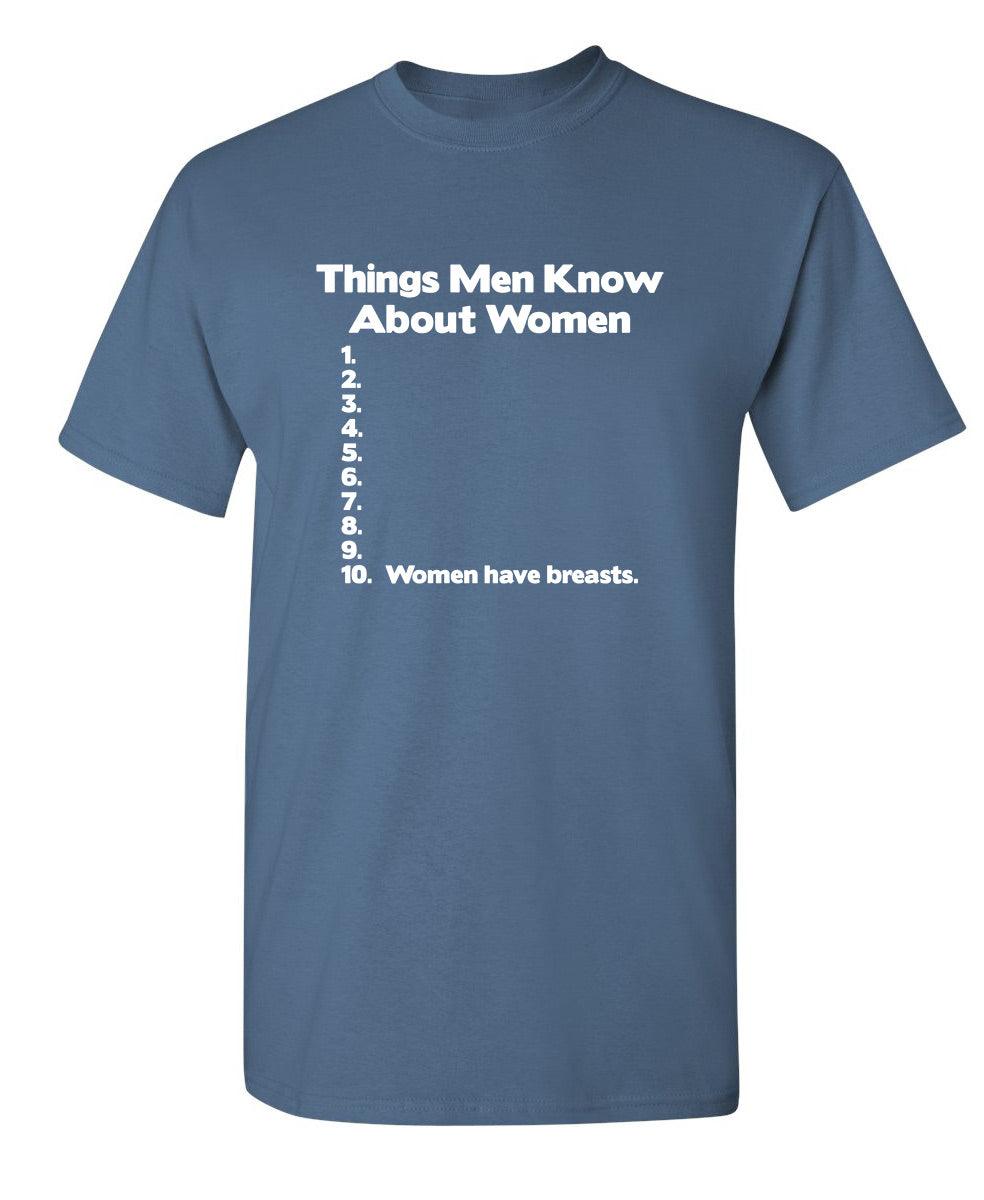 Things Men Know About Women