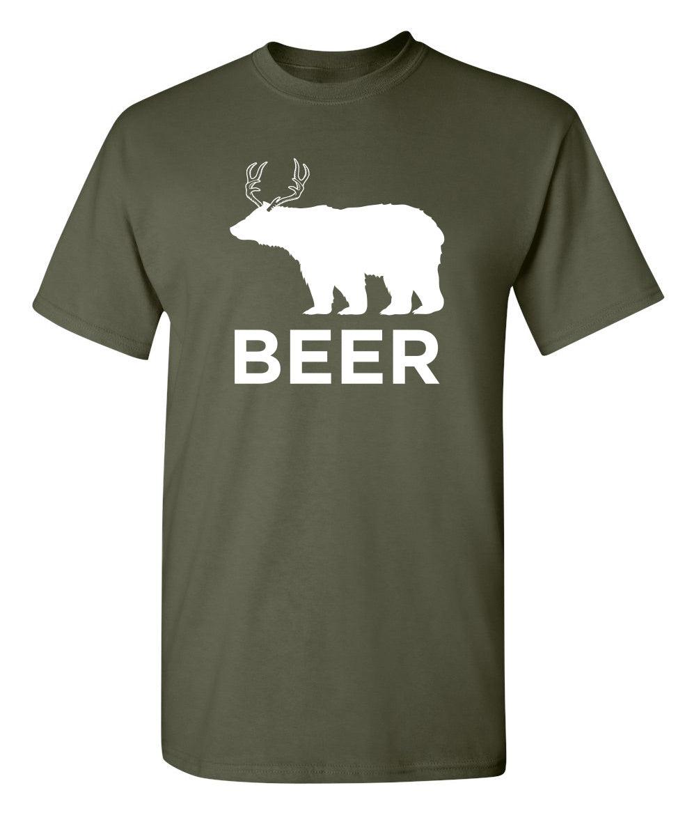 Beer Animal Graphic T-Shirt