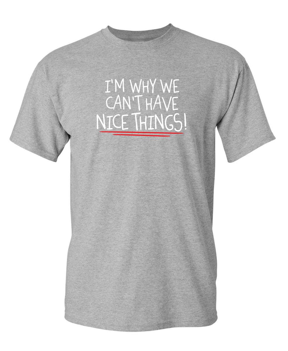 I'm Why We Can't Have Nice Things