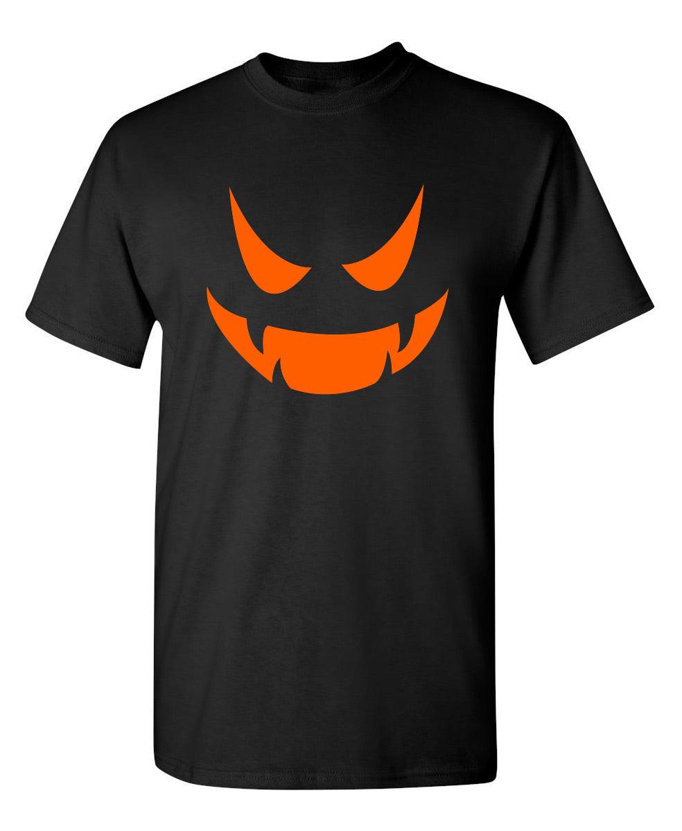 Vampire Pumpkin Emoticon T-Shirt