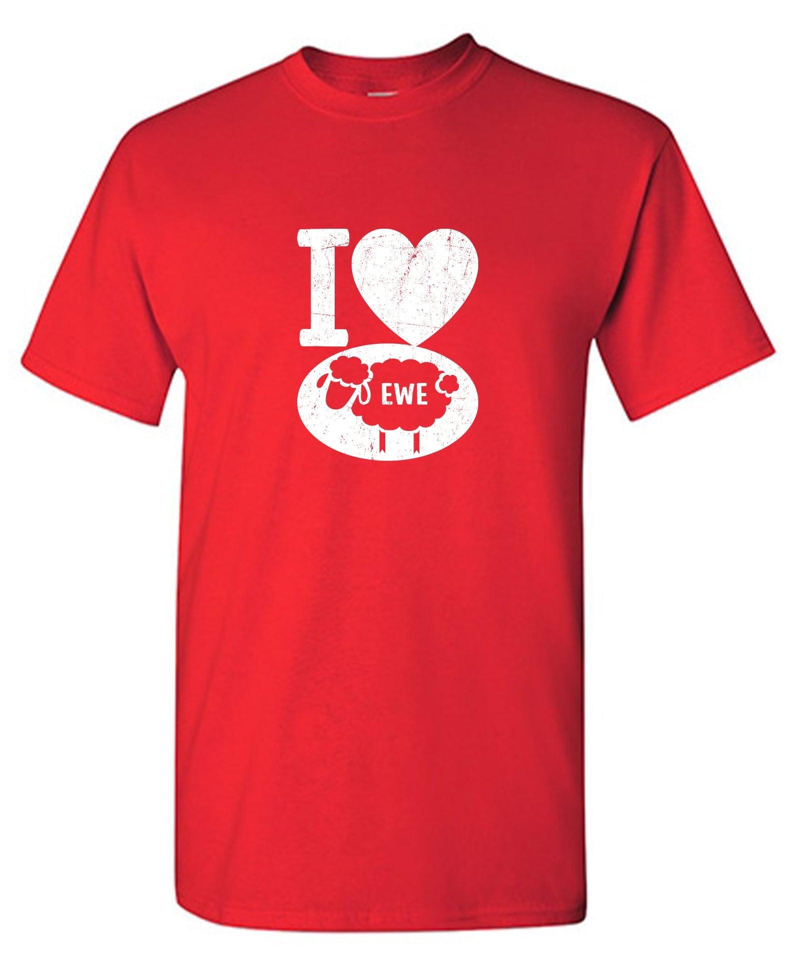 I love Sheep, Valentines Shirt