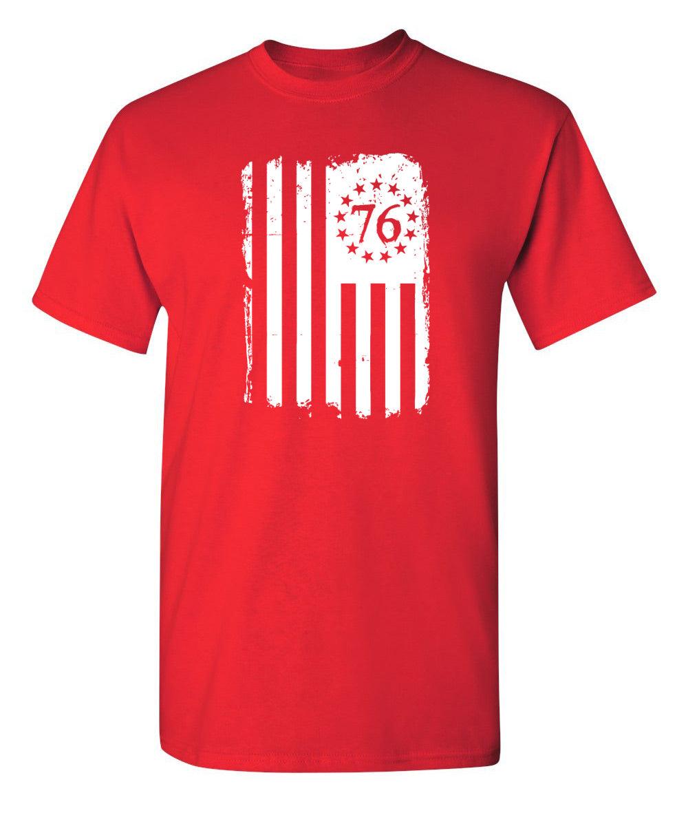 Betsy 76 Flag - T-Shirt for Fourth of July