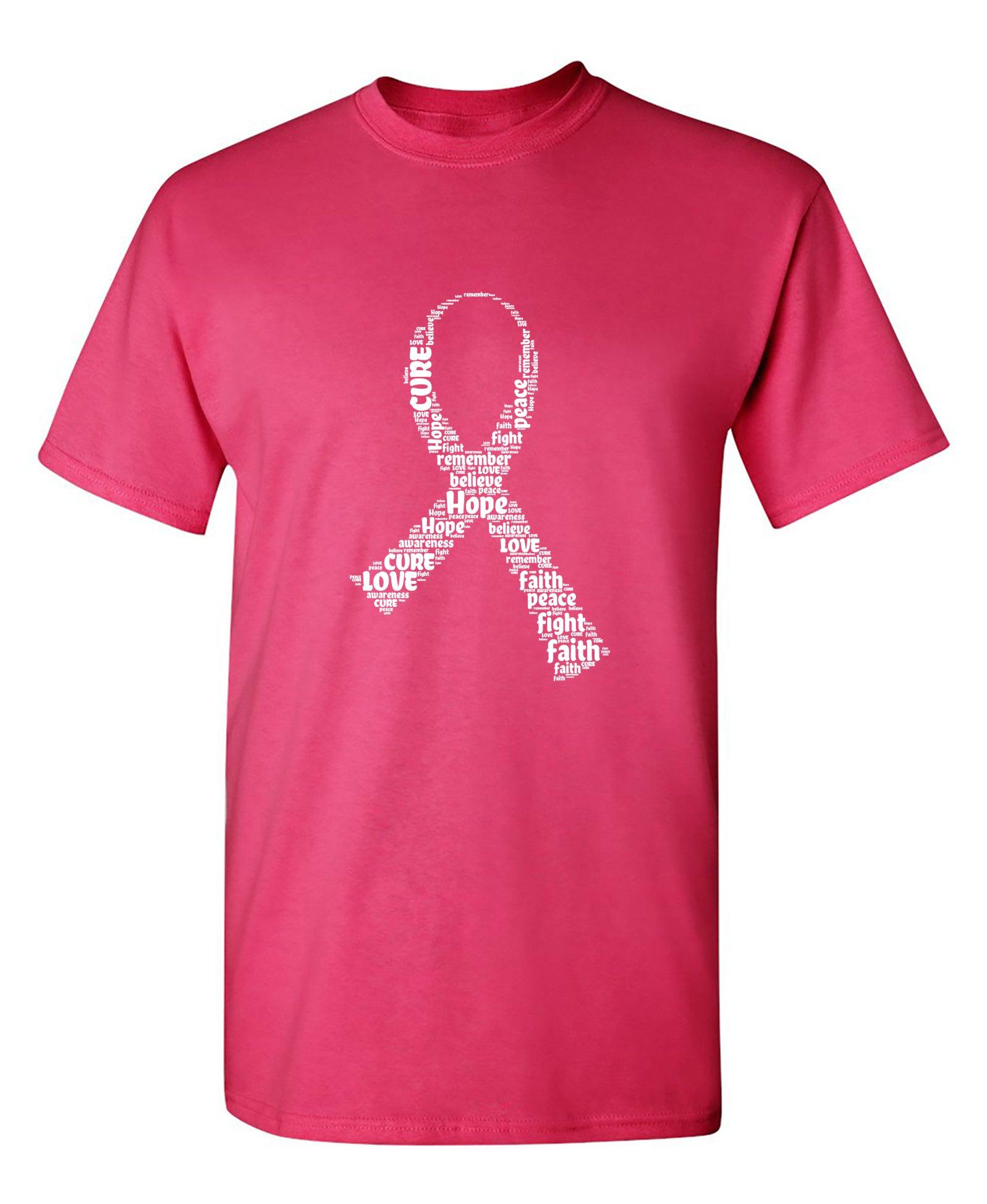 Cancer Support Ribbon, Graphic T-Shirt