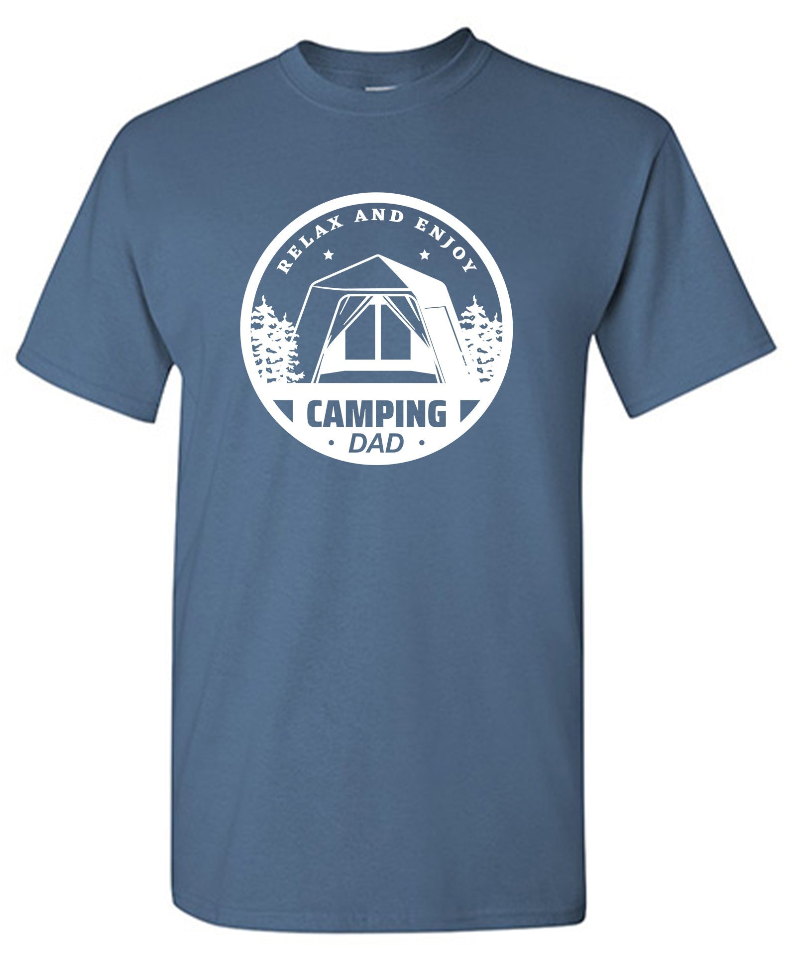 ‘Relax and Enjoy Camping Dad’ – Funny Shirt for Outdoorsy Dads