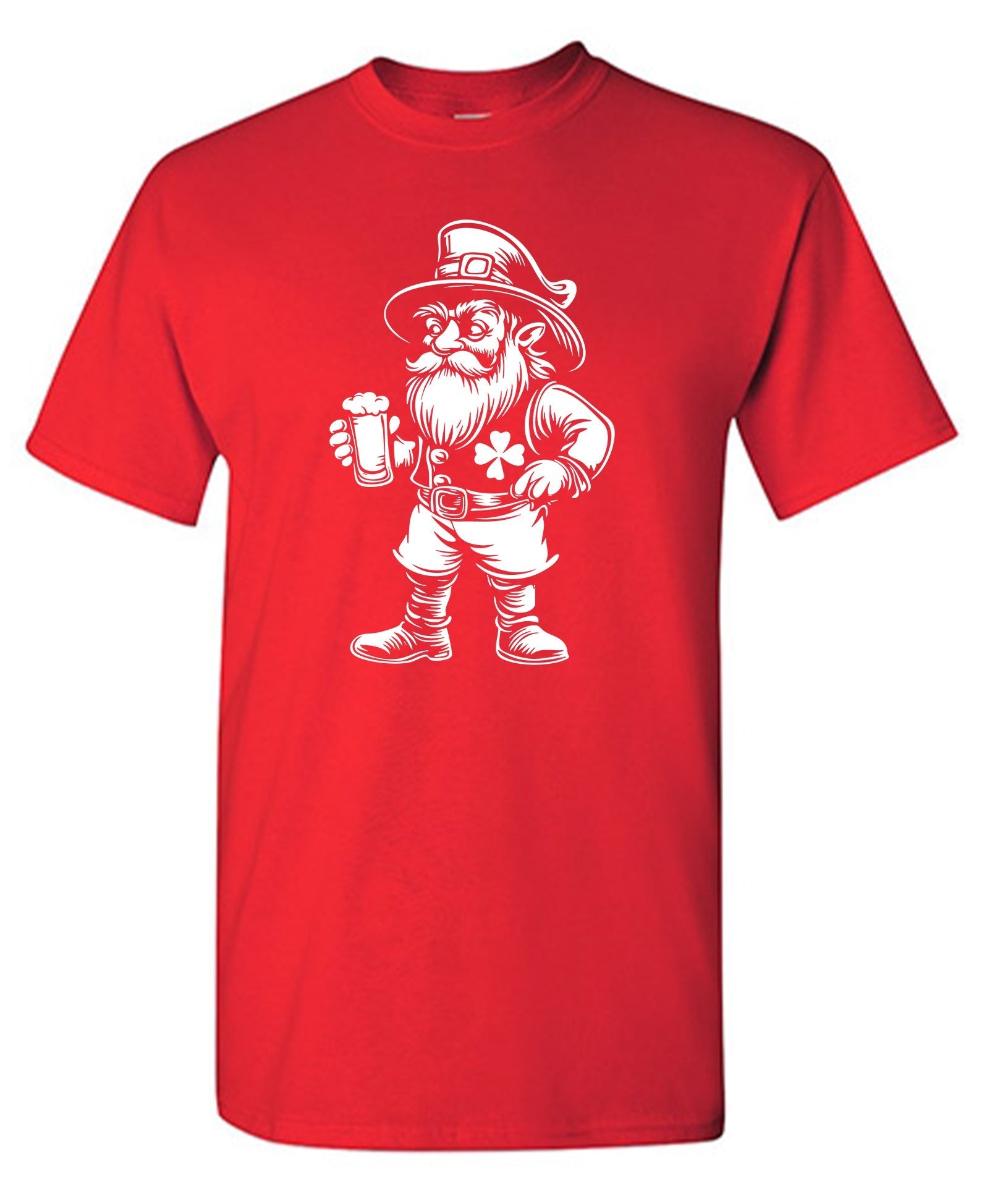 Leprechaun With A Beer T-Shirt