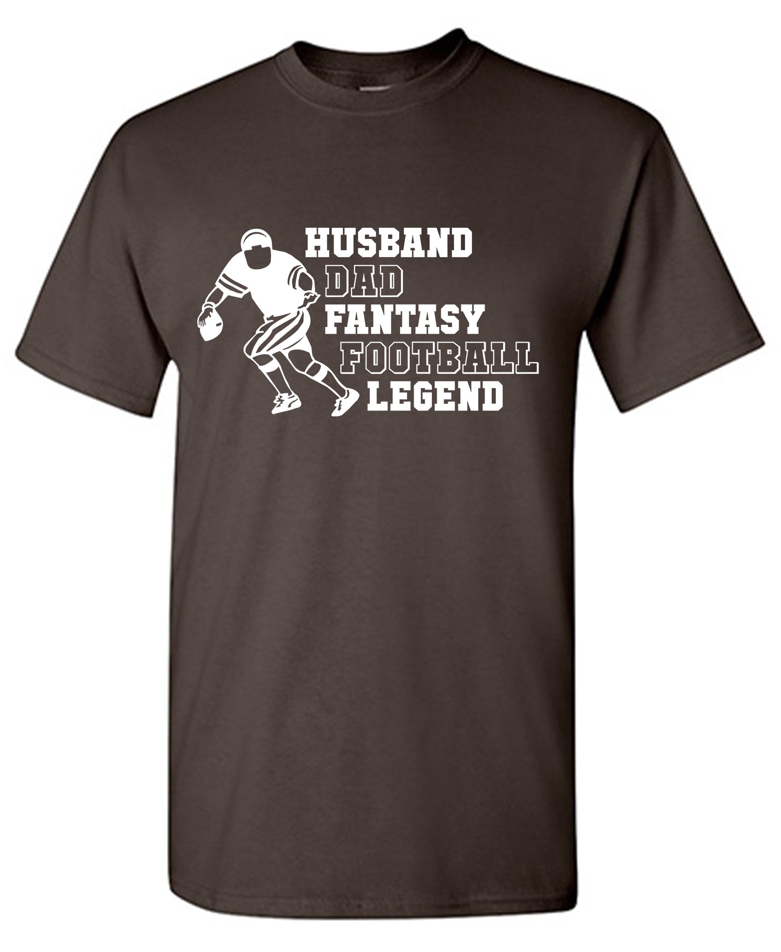 Husband Dad Fantasy Football Legend T-Shirt
