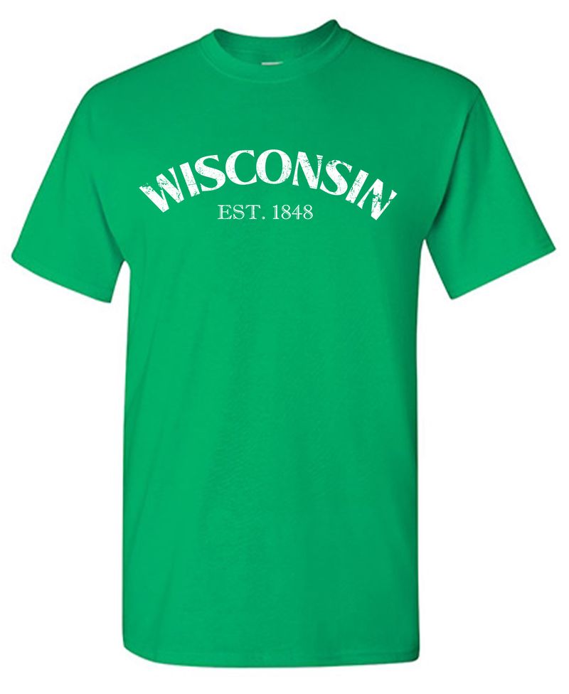 Wisconsin Est. 1848 T-Shirt