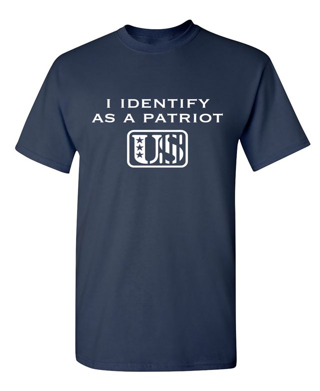 I Identify As A Patriot US